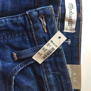 Curvy high-rise skinny jeans moreaux wash size 25
